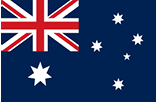 Bandiera Nautica AUSTRALIA in Stamina Cm.30x45
