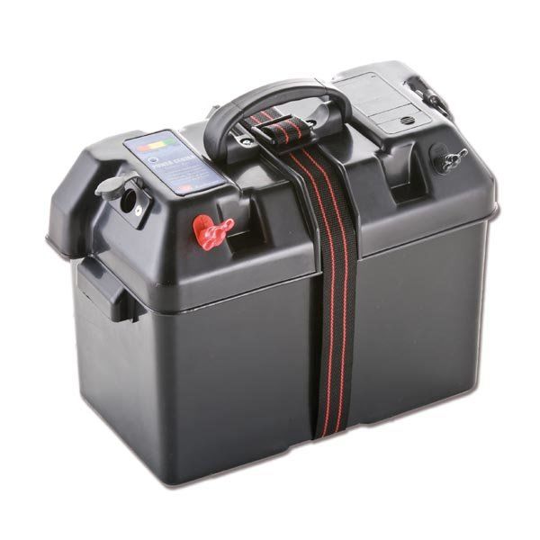 Cassetta Porta Batteria Cablata per Motori Elettrici